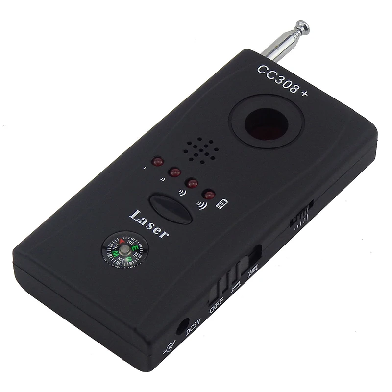 

Convenient Anti Camera Lens Bug Detector GSM GPS Signal Finder Tracker Audio