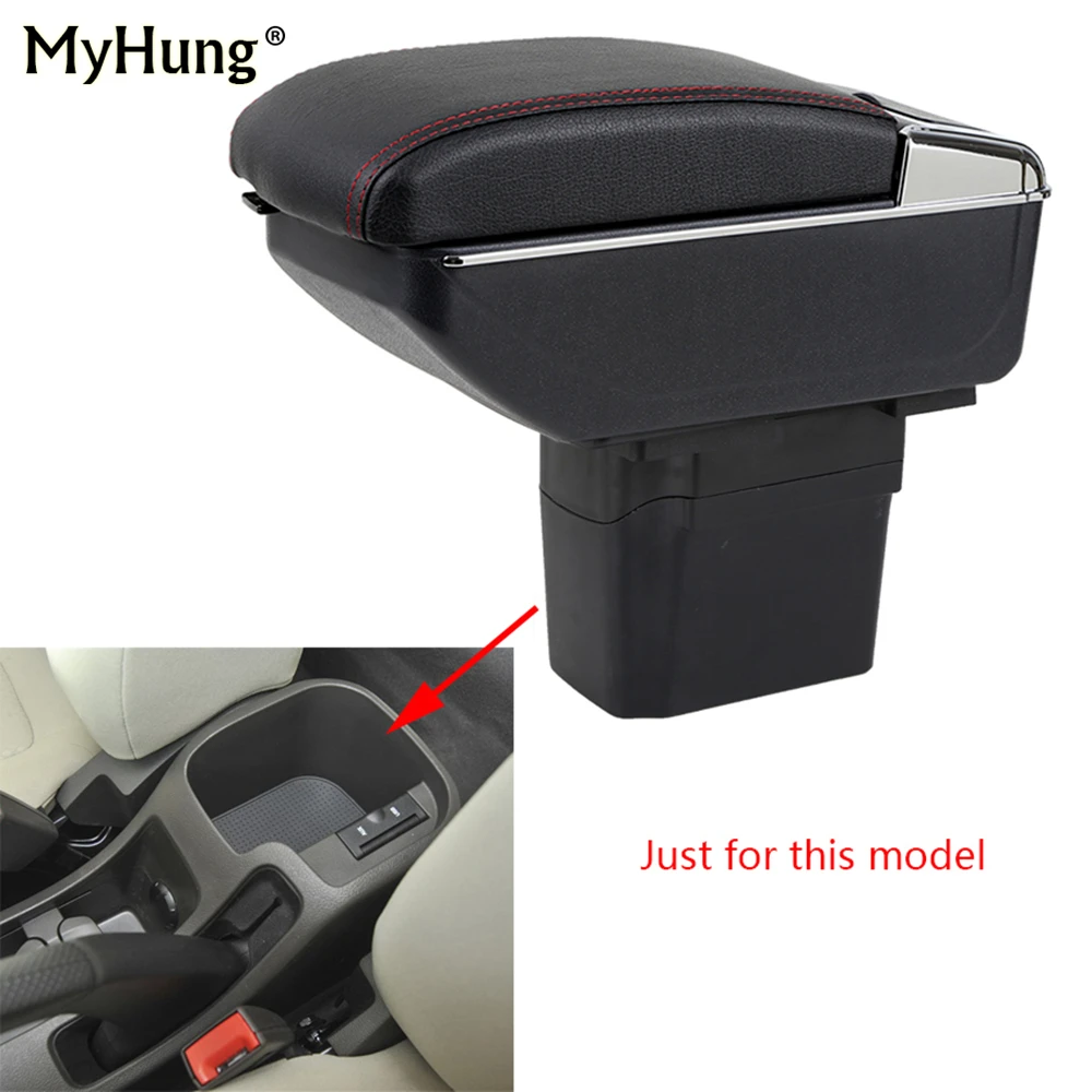 

For Chevrolet Cruze 2009-2014 Armrest box Central Console Arm Store With Rise and Down Function box cup holder ashtray car box