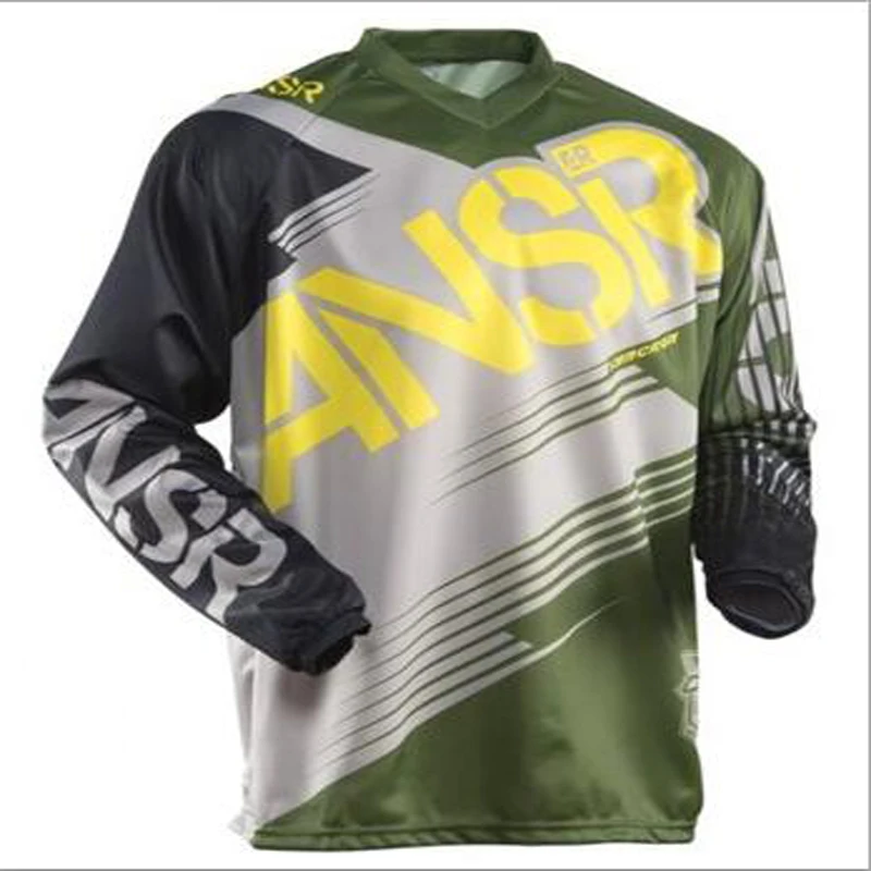 Дышащая moto cross Джерси MTB рубашка захватывающая игра одежда для велоспорта горного