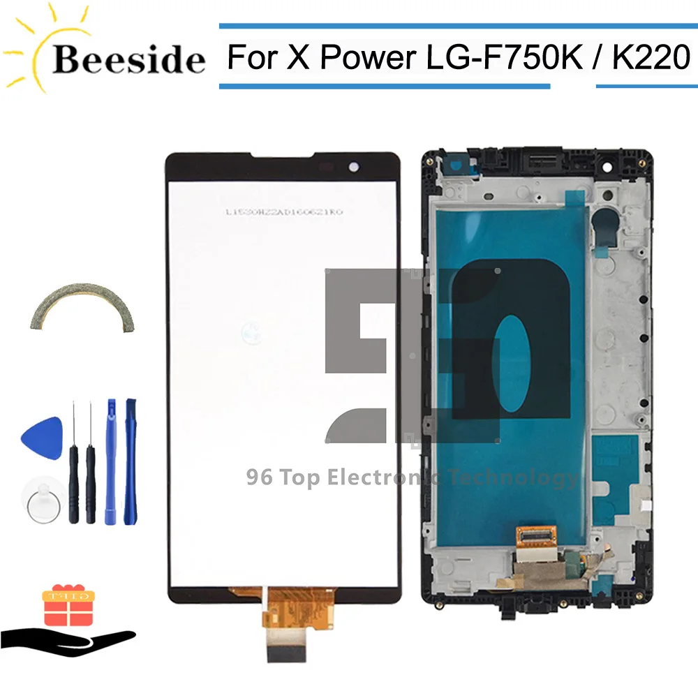 

AA+ Quality LCD With Frame For LG X Power LG-F750K F750K K220 K220DS LS755 LCD Display Touch Screen Digitizer Assembly Replace