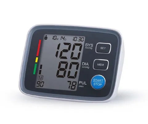 

Arm type electronic sphygmomanometer neutral fully automatic blood pressure monitor English version
