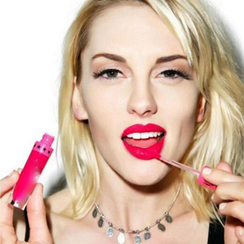 5 Star Matte Liquid lipstick Lip Gloss Makeup Waterproof Long Lasting Lipgloss Set