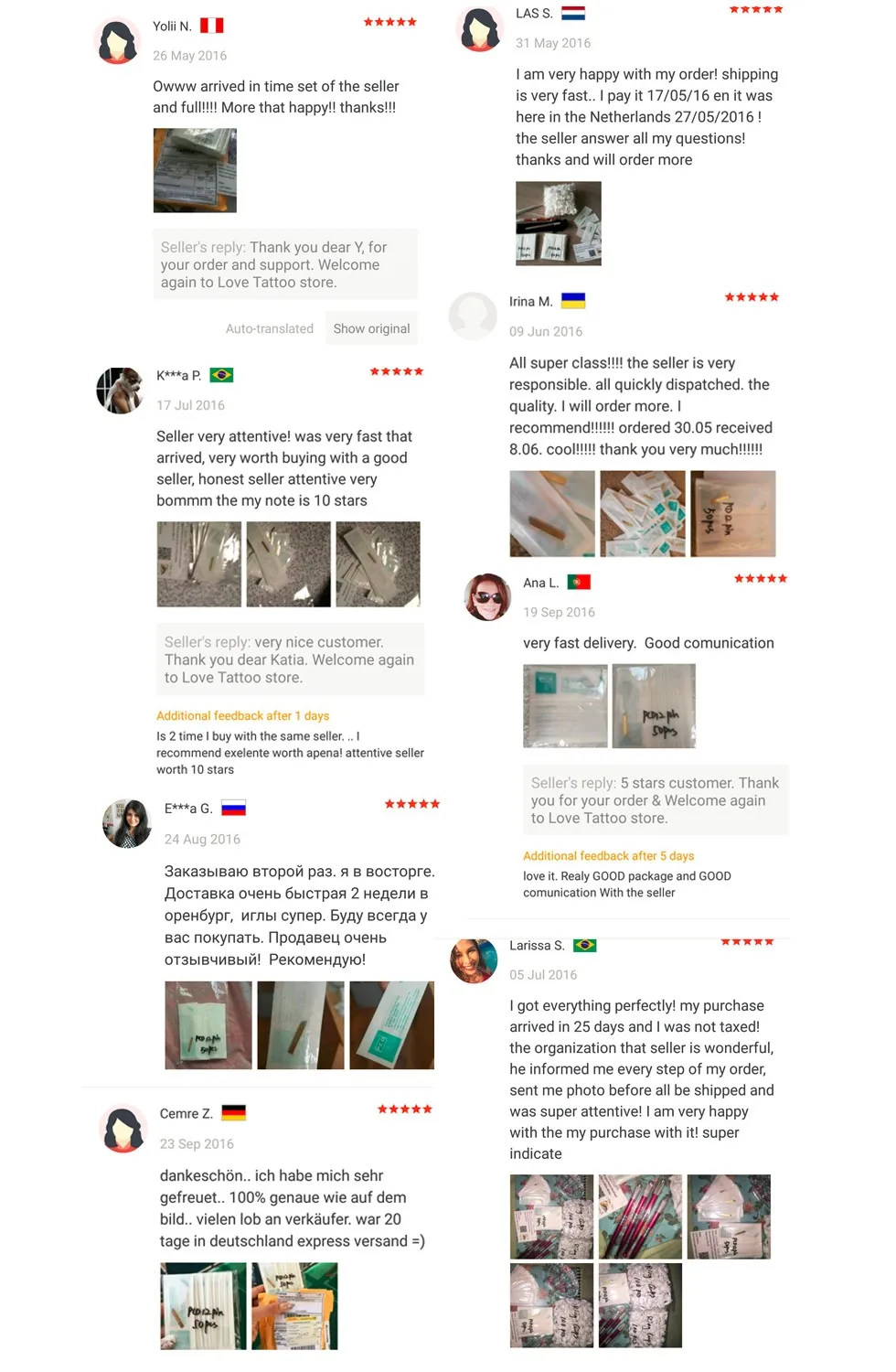 pcd 12 needle blades_feedback