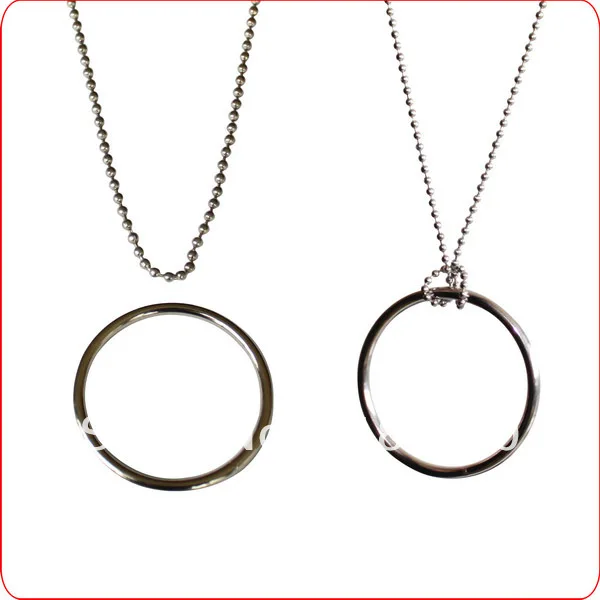 Ring And Rope Deluxe Iron Chain And Ring Close Up Magic, Magic Trick