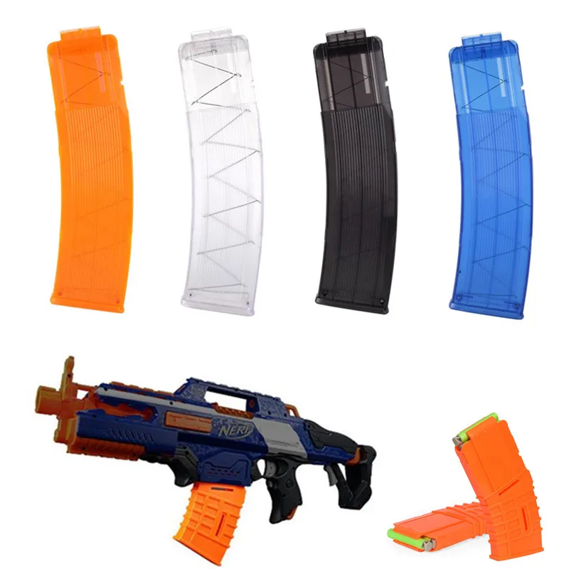 

10/22 Reload Clip For Nerf Magazine Round Darts Replacement Toy Gun Bullet Clip Plastic Magazines Toys For Nerf N-Strike