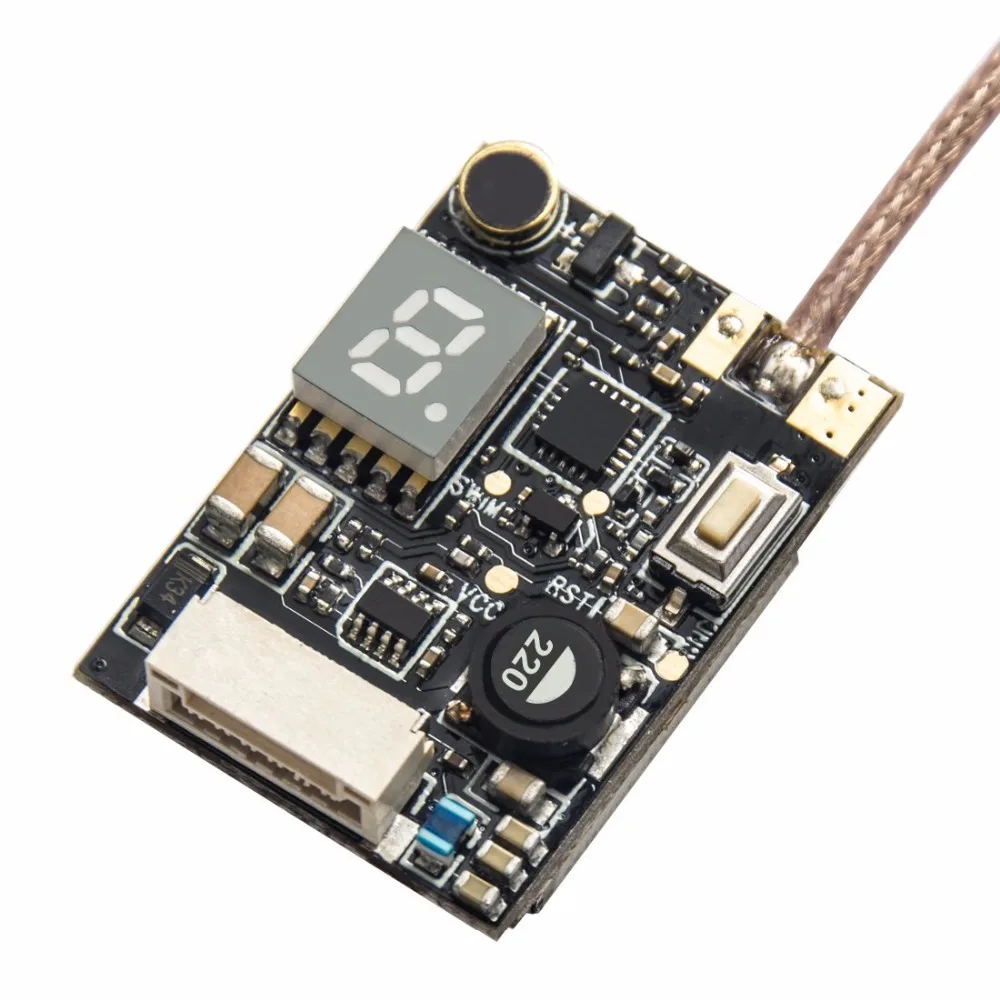 AKK X2P/X2 5.8Ghz 40CH VTX - 0.01mW/25mW/200mW/500mW/800mW Switchable FPV Video Transmitter Compatible Betaflight OSD FC 21