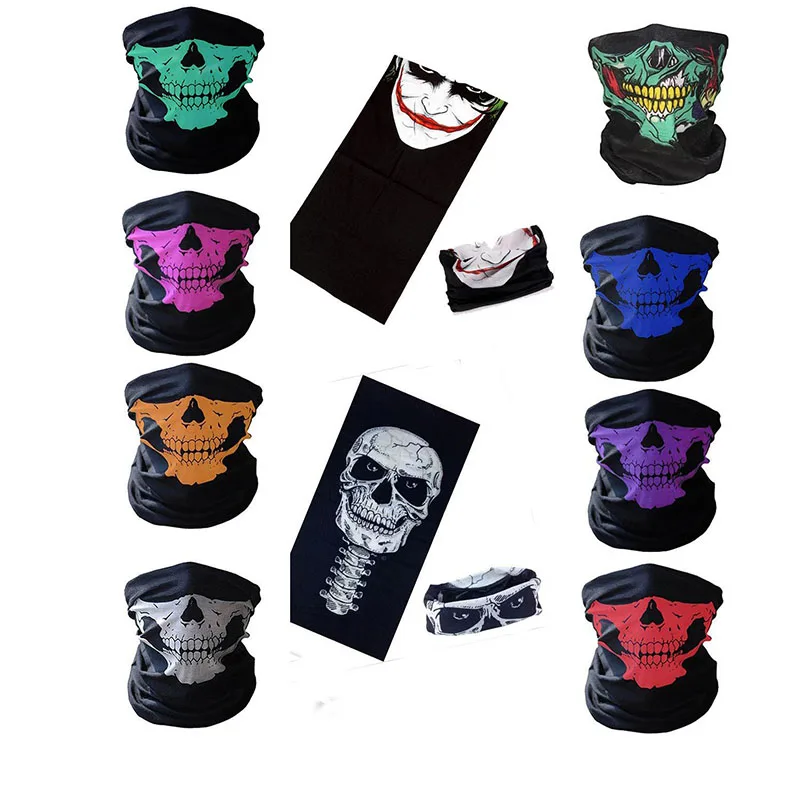 Hiking Scarves Riding Cycling Bandana Magic Scarf Neck Warmer Samurai Face Mask Headband Headwear Men Shemagh Tactical Balaclava (21)