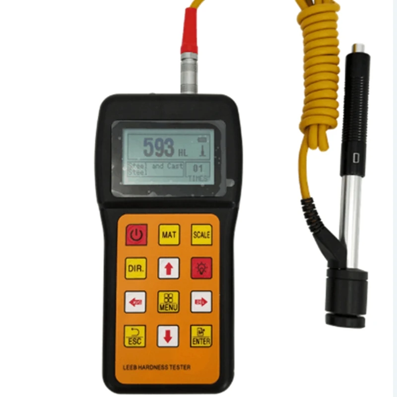 

JH180 Portable Hardness Tester Metal Alloy Hardness Measuring HRC HL HB HV HS HRB Digital Display LEEB Hardness Meter Data Hold