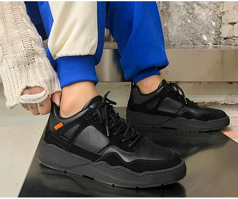 Men's Vulcanize Shoes Trainers Sneakers Dad Shoes Men Winter Black High Platform Chunky Sneakers Men Luxury Shoe Mesh Footwear  (8)