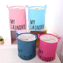 New Color Storage Bucket For Home Storage Bag Fabric Hamper Basket Debris Storage Laundry Storage Basket