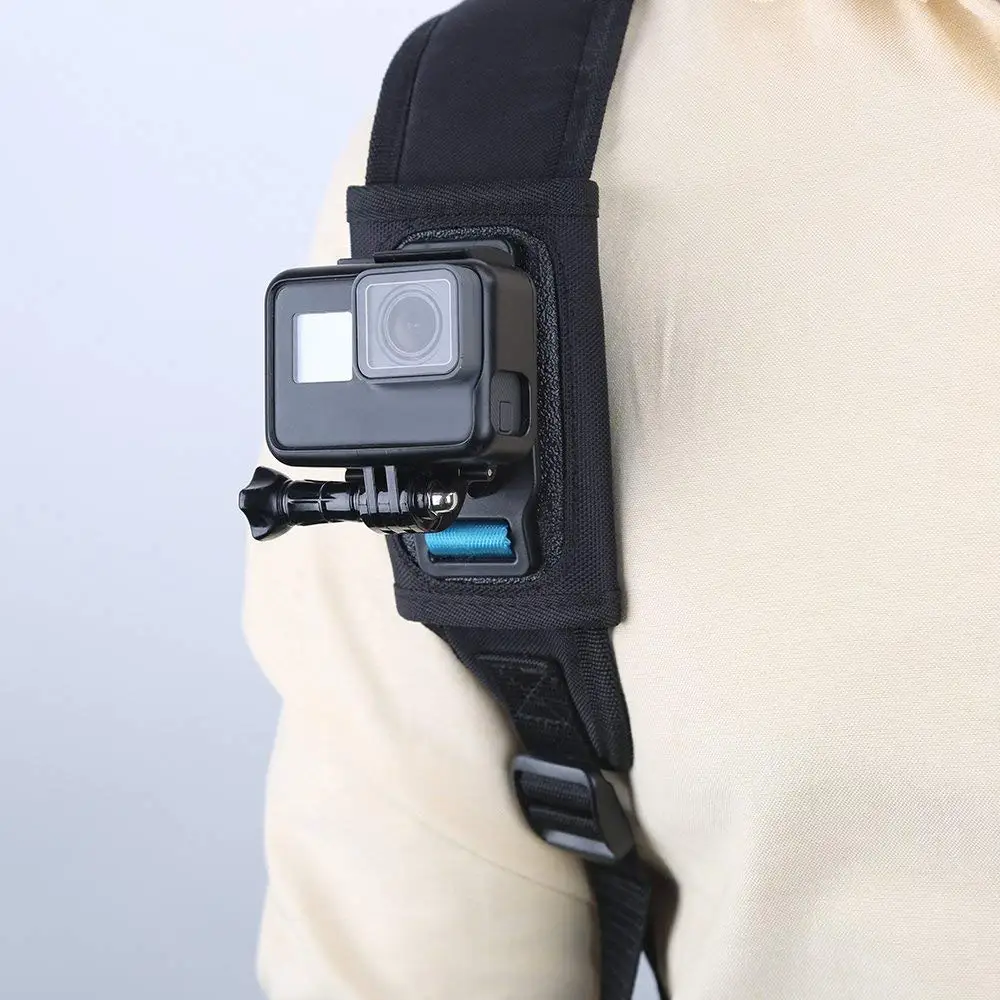 Телесин рюкзак плечевой ремень doulbe headed J hook+ мини селфи палка для GoPro Hero 8 7 6 5 4 Осмо Экшн камеры аксессуары