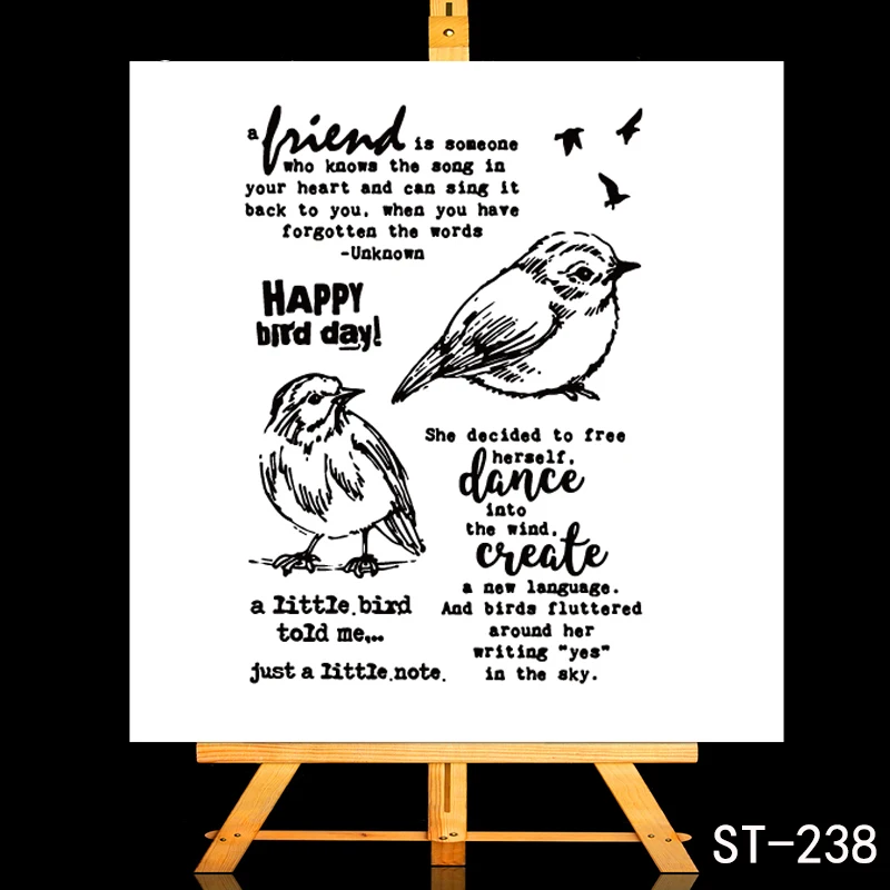 

ZhuoAng Animal carnival Transparent and Clear Stamp DIY Scrapbooking Album Card Making DIY Decoration Making