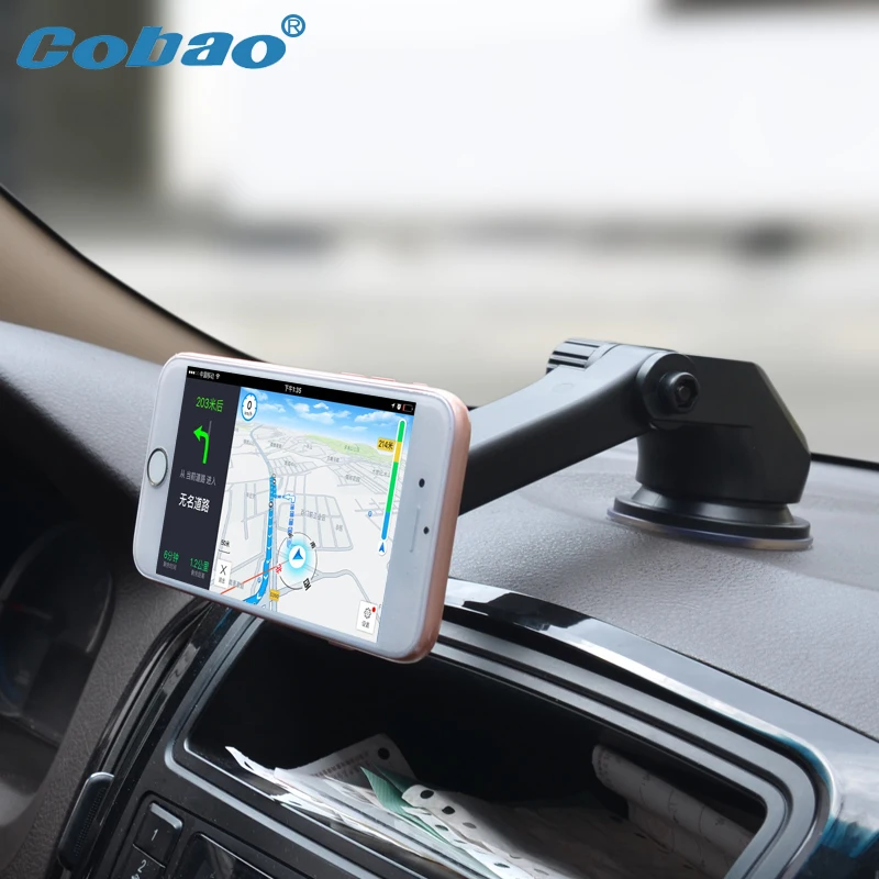 Cobao Телескопический автомобильный держатель для телефона iPhone 7 на лобовое стекло