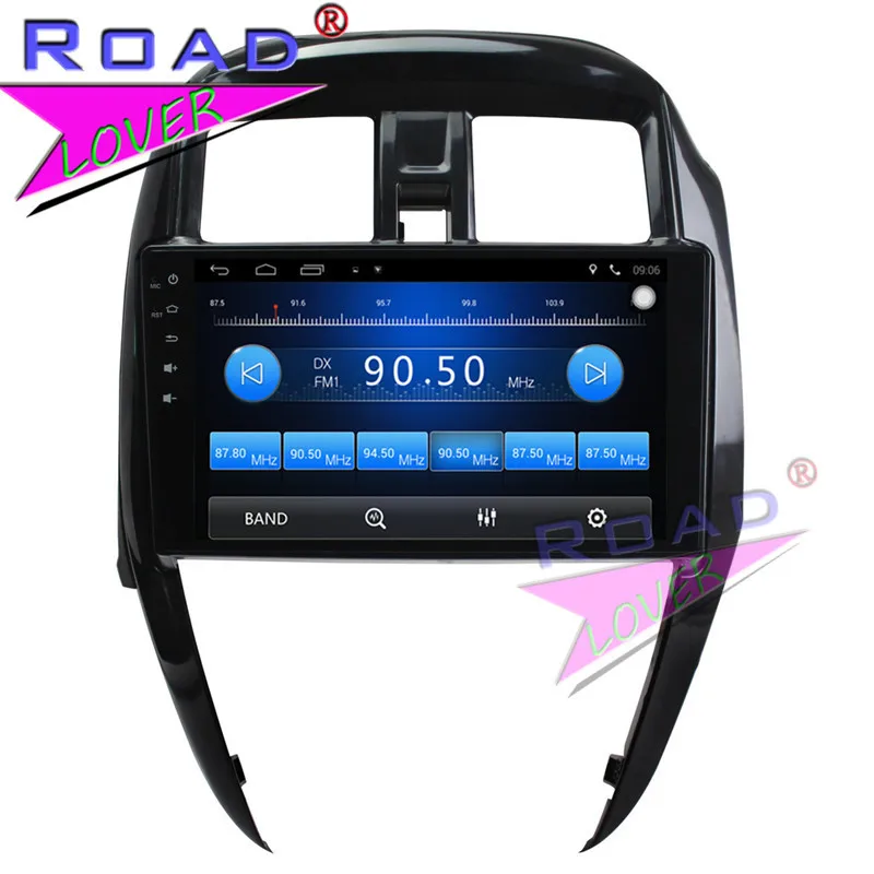 Excellent TOPNAVI Android 6.0 2G+32GB Quad Core 9" Car PC Head Unit Stereo For Nissan New Sunny GPS Navigation Auto Player MP3 NO DVD 2Din 2