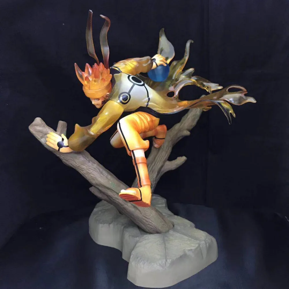 

Anime Naruto figure Uzumaki Naruto celestial being Nine tails mode PVC action figure collection model toy