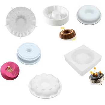 

Round Garland Garland Shape Mousse Cake Mold Art Chocolate Fudge Baking Dessert Decoration Homemade