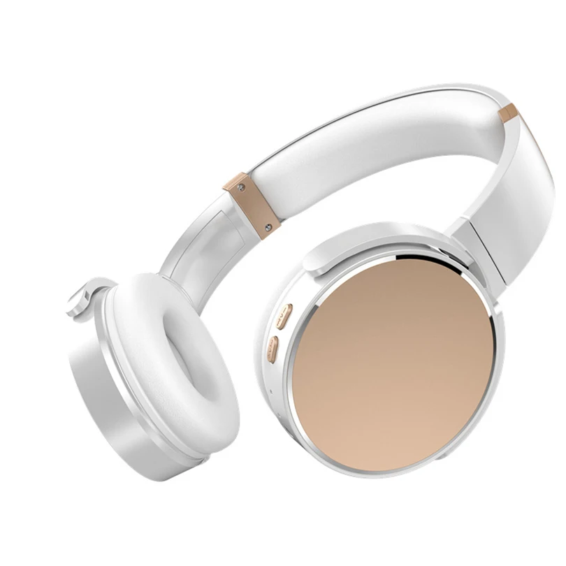 

Aibesser simple foldable best bluetooth headphones Micro SD slot universal bluetooth over ear headphones with microphone music