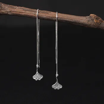 

Personality Contracted Manufacturers Selling Line Female Small Adorn Article Mixed Batch Of Ginkgo Leaf Long Ears