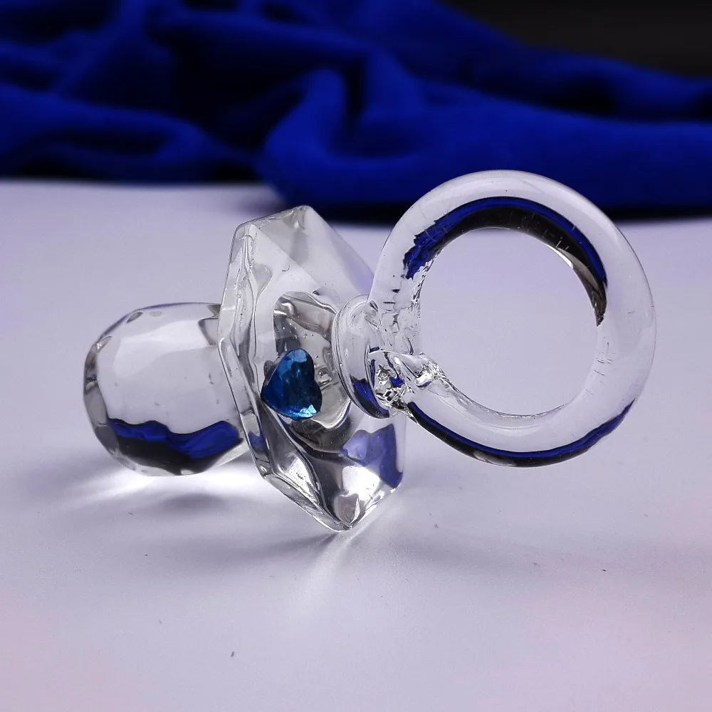 Free Shipping!30PCS/LOT,Lovely Crystal Baby Pacifier baby shower wedding favors,Pacifier Christening Decoration