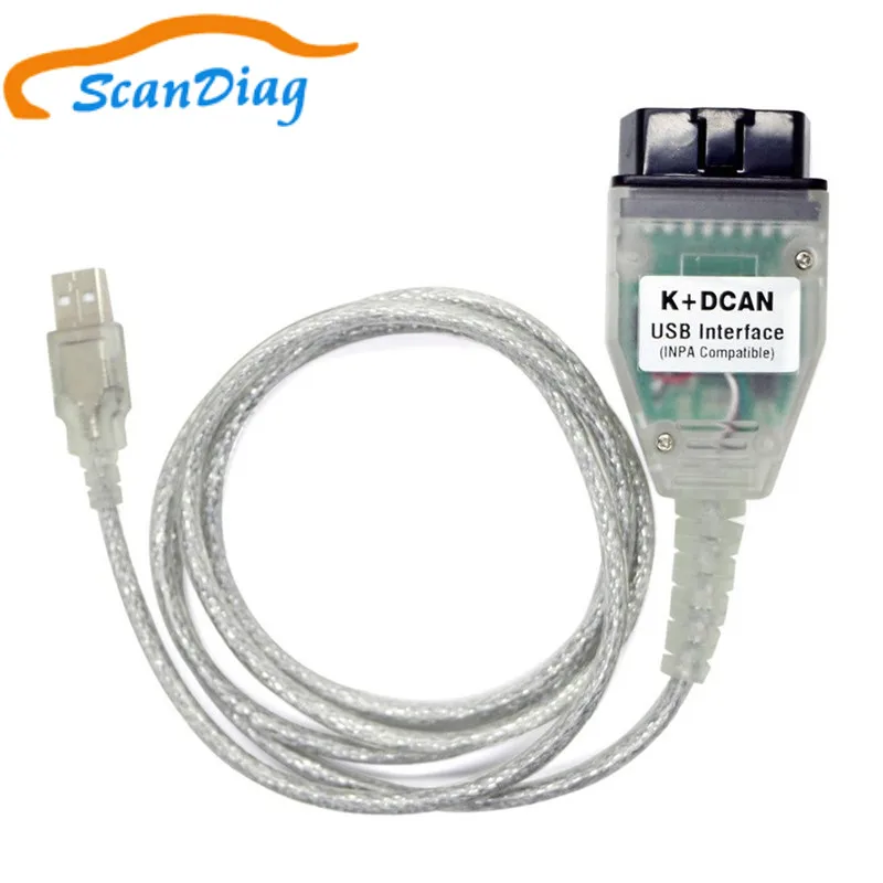 SCNADIAG для bmw Inpa Ediabas K+ DCAN USB интерфейс диагностический инструмент для BMW E46 INPA K+ CAN K может INPA FT232RL