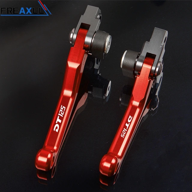 For Yamaha DT125 DT 125 1987-2005 2004 2003 2002 2000 Motorbike Levers Motorcycle Pivot Dirt Bike Brake Clutch Handles Levers DT125 87-05