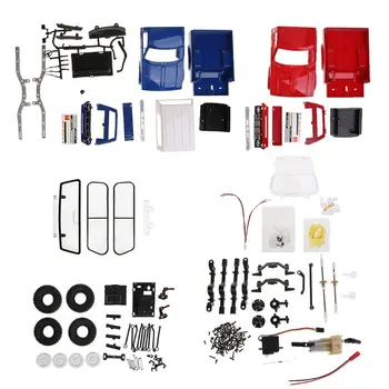 

WPL C24 2.4G DIY RC Car KIT 4WD Remote Control Crawler Off-road Buggy Moving Machine Kids Toys