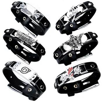 

Kids Toys Cartoon Anime Attack on Titan Naruto Konoha Naruto Sharingan One Piece Black Butler Fairy Tail Death Note Bleach Wrist