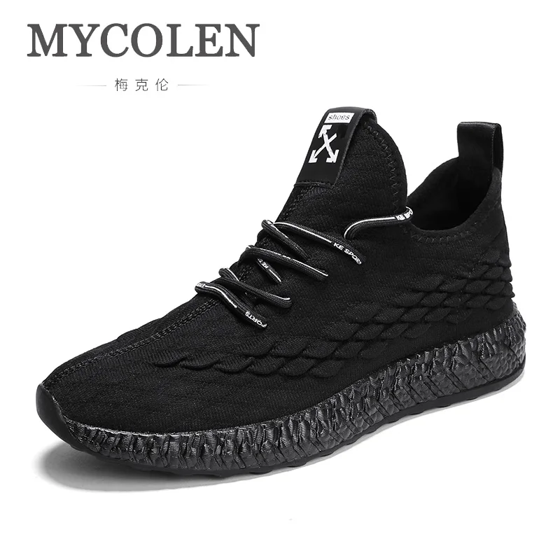 

MYCOLEN The New Listing Sneakers 2019 Fashion Men Casual Shoes Luxury Designers Men Sneakers Zapatillas Hombre Deportiva