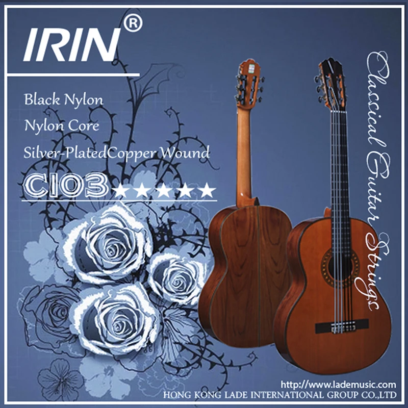 

Classical guitar strings guitar accessories black and white nylon light string