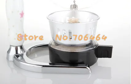 MSC04 3 & 5 чашек сифон Кофеварка вакуумная кофеварка кофемашина с керамической