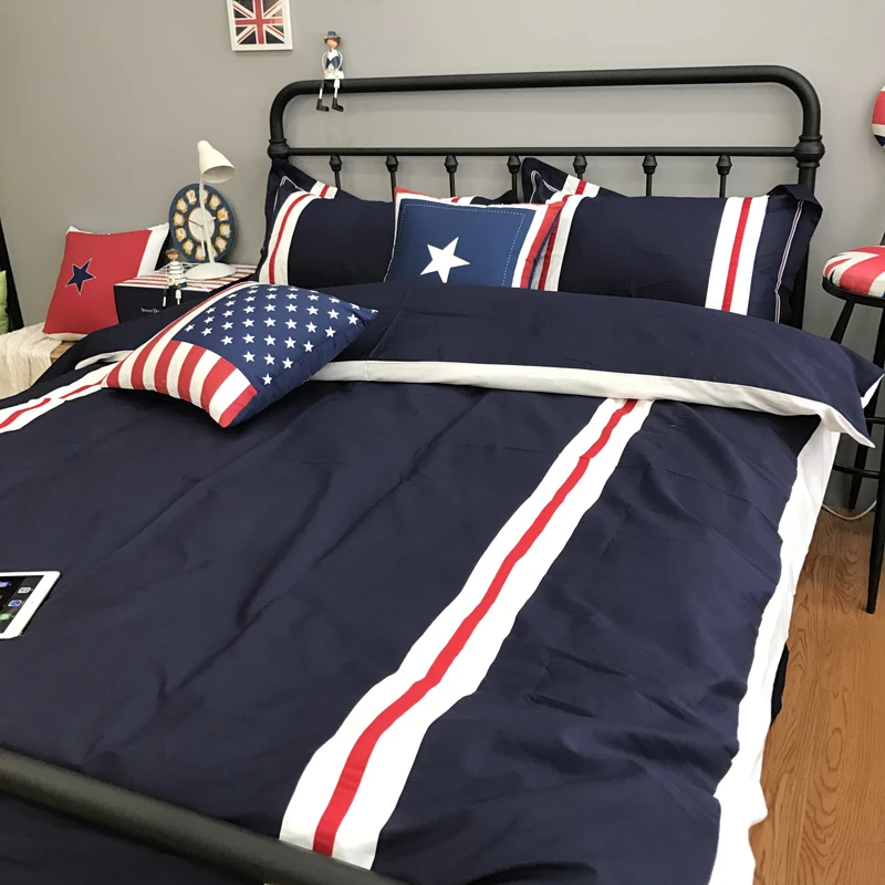 

Svetanya British style Sheet Pillowcase Duvet cover set 100 Cotton Bedding Sets Queen Full Double King size