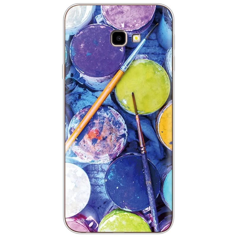 Luxury Lovers deer Cartoon Phone Soft TPU Cases For Samsung Galaxy J4 Plus J4Plus Case Silicone 6.0inch Case Coques Fundas Cover