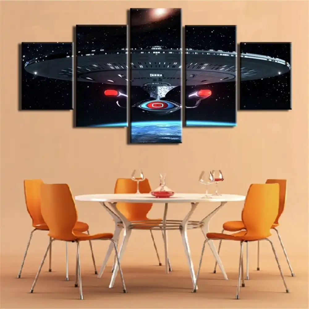 Estrellas 5 P Pinturas Impresas En Lienzo Hd Lienzo Abstracto