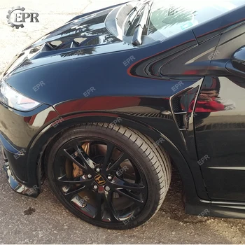 

Carbon Fenders For Honda Civic (2006-2011) FN FK FN2 Type R Mugen Style Carbon Fiber Vented Front Fender Body Kit Trim Racing