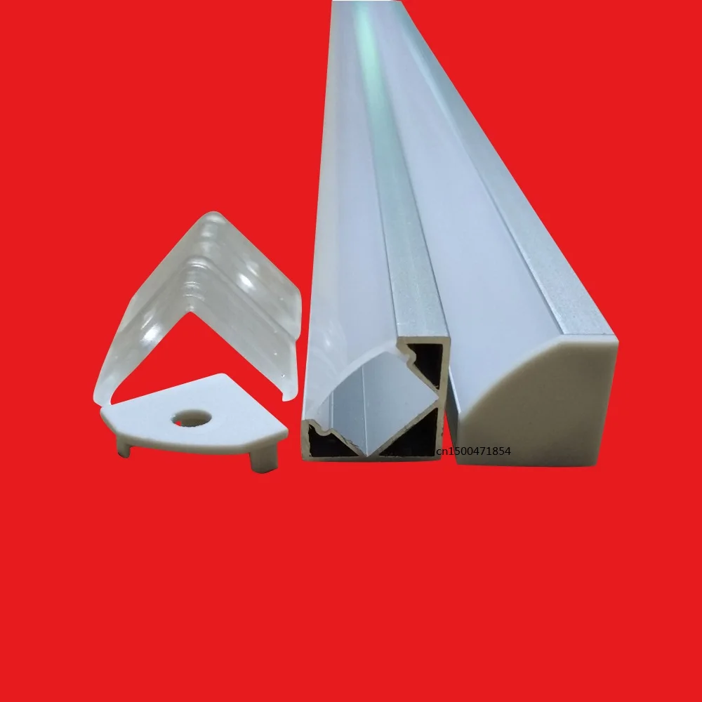 10pcs 80inch,2m each led bar light housing,Triangle Led aluminum