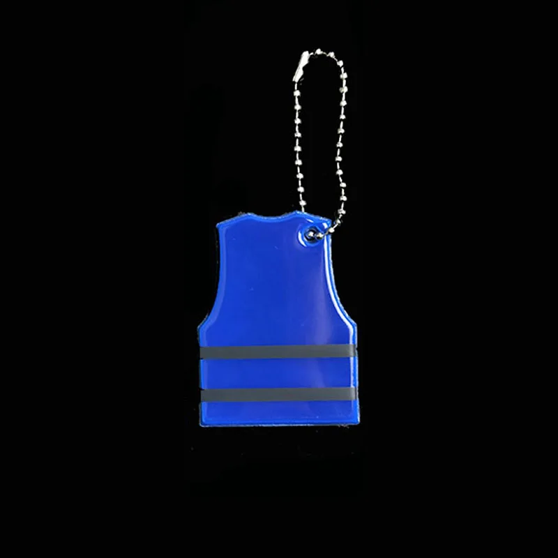 50 шт. жилет шаблон светоотражающий брелок подвесные аксессуары для сумок для visibile безопасности использования мешок орнамент