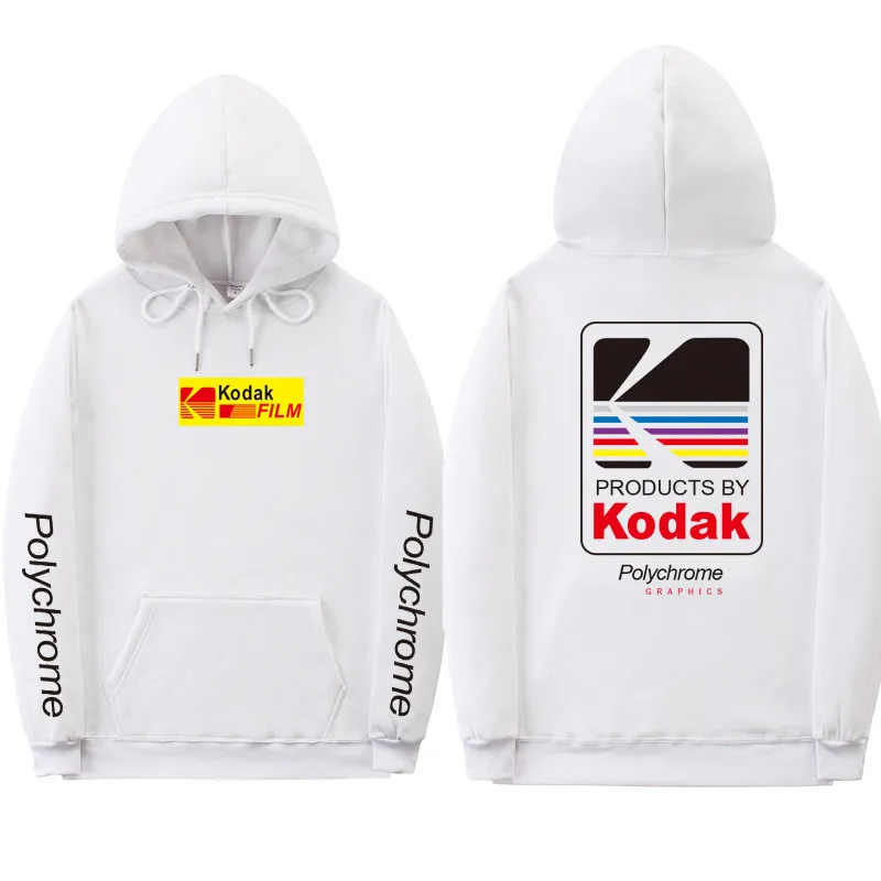 Skup Streetwear Hip Hop zimowe polar z kapturem Harajuku pilot street printing kodak kurtki bluzy damskie i męskie marka odzież bluzy z kapturem