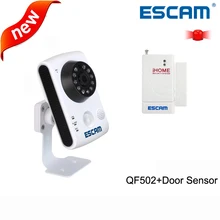 ESCAM 1MP wifi font b camera b font QF502 plug play support two way Audio internal