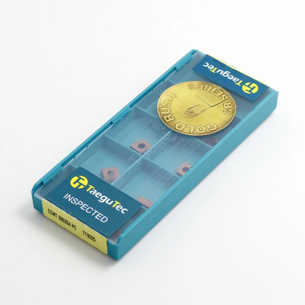 CCMT060204 PC TT9080/CCMT060204 TT9225/CCMT060204 FG TT5080/CCMT060204 TT8020 Карбид TaeguTec токарные инструменты 100%