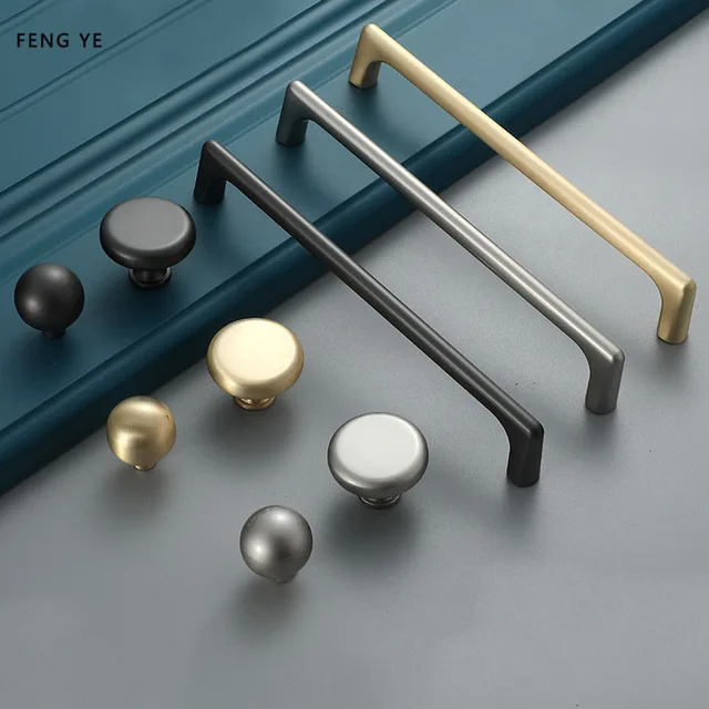 Best Offers FengYe Zinc Alloy Modern Solid Handle Cabinet Handles Drawer Knobs Kitchen Cupboard Door Pulls Furniture Handle Cabinet Hardware Best Offers FengYe Zinc Alloy Modern Solid Handle Cabinet Handles Drawer Knobs Kitchen Cupboard Door Pulls Furniture Handle Cabinet Hardware