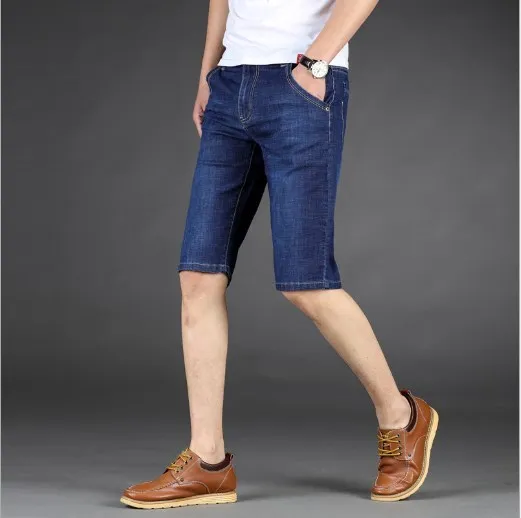 Men Denim Shorts Brand Summer Men Jeans Shorts Plus Size 44 46 Fashion
