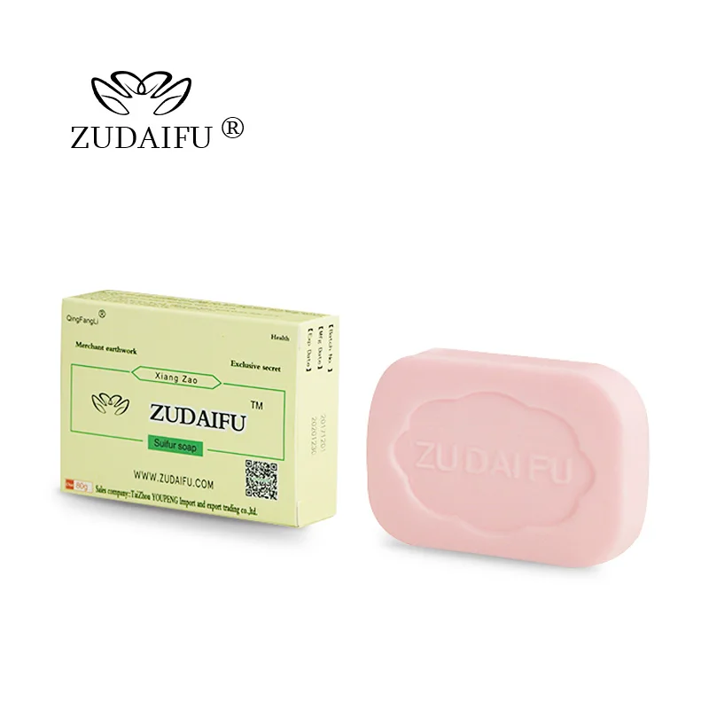 5 ZUDAIFU серное мыло подарок псориаз Антибактериальный Крем ручной работы китайский травяной ограничитель бактерия серное мыло отбеливающая Ванна
