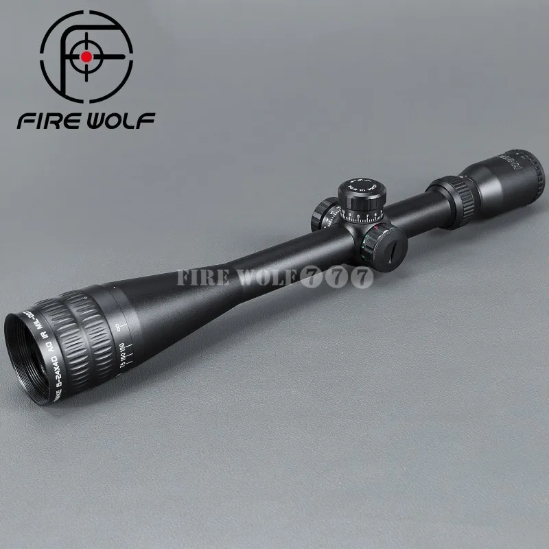 

Sport 6-24x40 AOE Riflescope Illuminated Riflescope Reticle Rifle Sniper Scope For Hunting Scopes Red Dot Ak 47