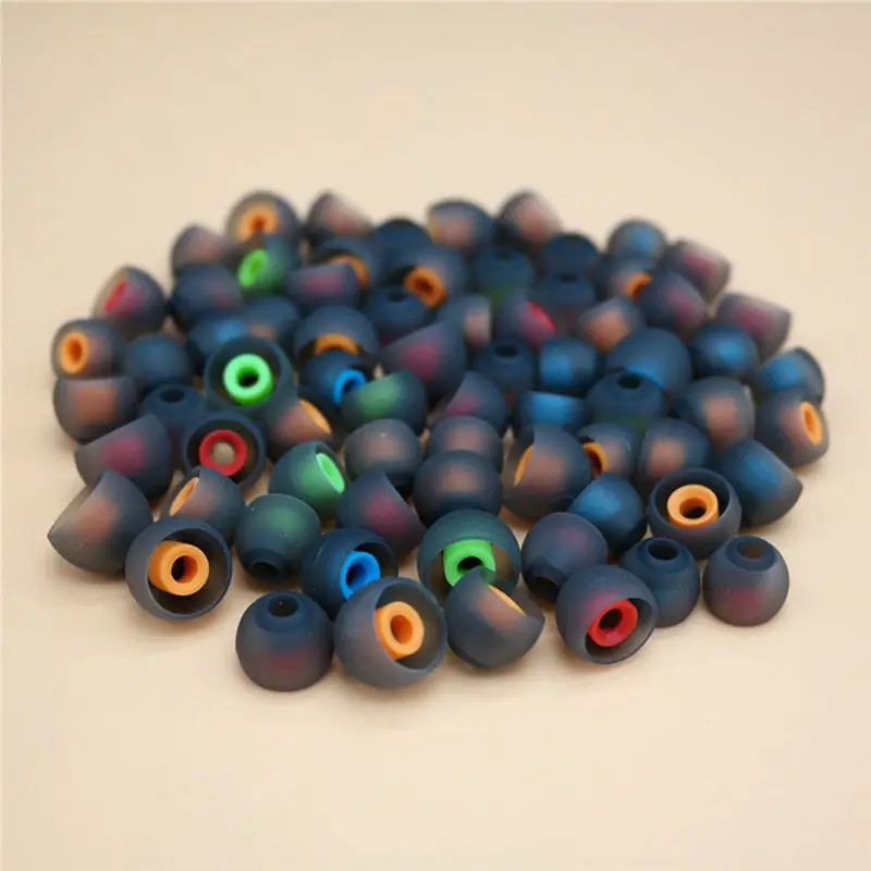 

Aipinchun 6 Pairs Silicone Earbud Cushion Replacement Headphone Eartips Ear Pads Gel Covers Tips For Earphone S/M/L Random Color