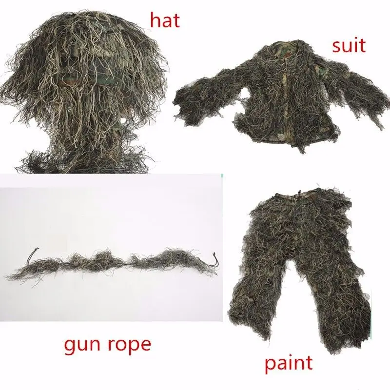 VILEAD-3-Colors-Camouflage-Hunting-Ghillie-Suit-Secretive-Hunting-Clothes-Sniper-Suit-Camouflage-Clothing-Army-Airsoft