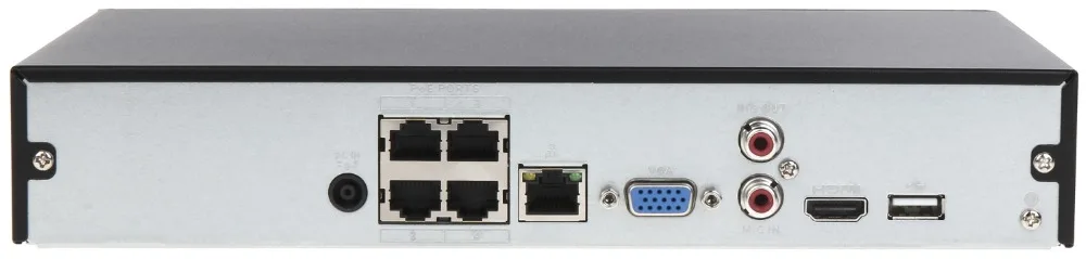  Mutila language Dahua NVR2104HS-P-4ks2 4CH POE 1080P Max support 8Mp resolution Network video recor