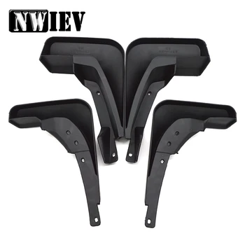 

NWIEV 1Set/4Pcs Car Styling Front Rear Mudguards For Audi A4 B9 9L Sedan 2016 2017 Splash Guard Fenders Mud Flaps Accessories