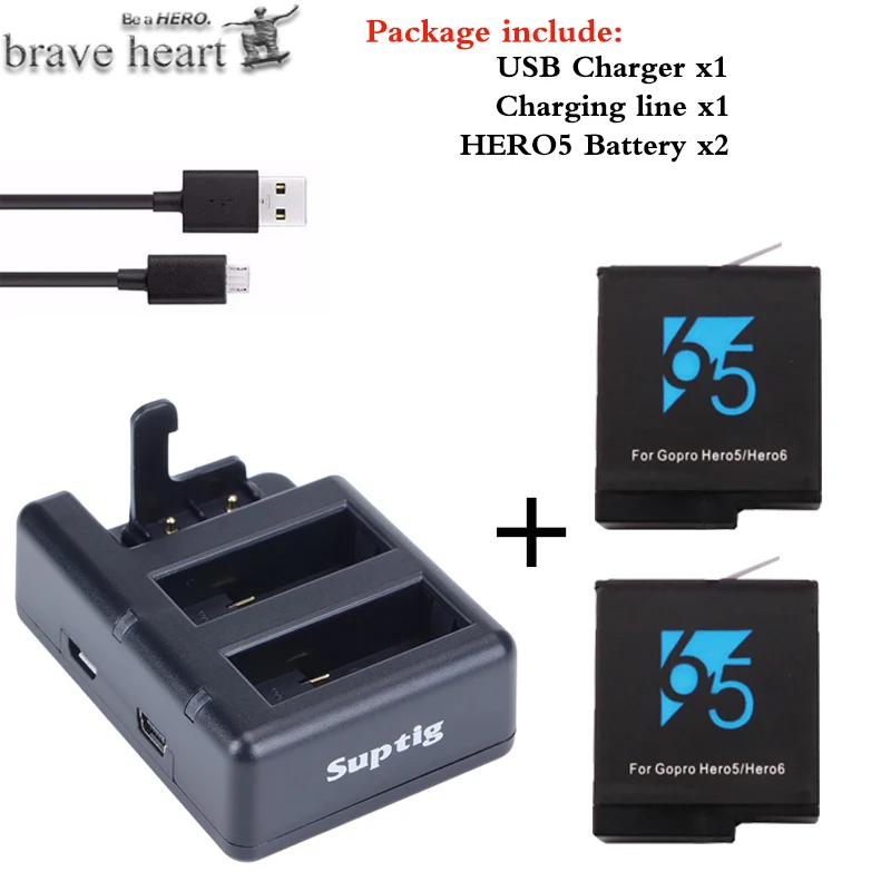 

NEW wifi controller and Camera Charger +go pro hero5 battery +controller for gopro series hero 5 6 7 black Camera accessories