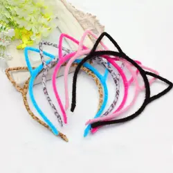 2 шт. милый Кот Плюшевые Уши ободок Девушки Женщины Hairbands Self фото нарядная лента для волос интимные аксессуары наголовный обруч прически