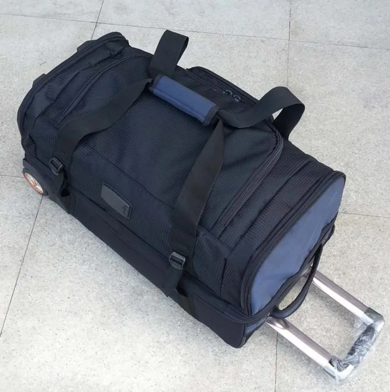 CARRYLOVE водостойкие высокой емкости дорожного чемодана, сумки на колёсиках ткань Оксфорд сумка, Женская тележка случае для мужчин 27 "30" дюйм